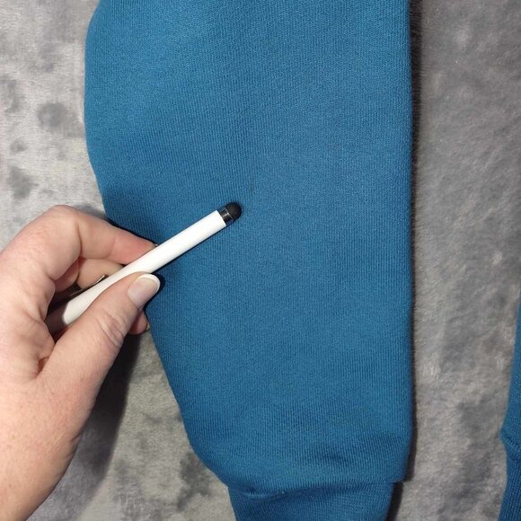 Classic Sweats‎ Beer Company Women's XS Blue & Orange Casual Versatile Sweater - Picture 5 of 11